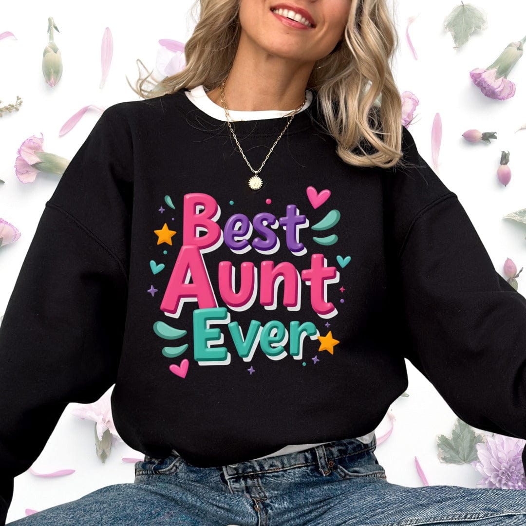 Printify Sweatshirt Aunt Club Sweatshirt