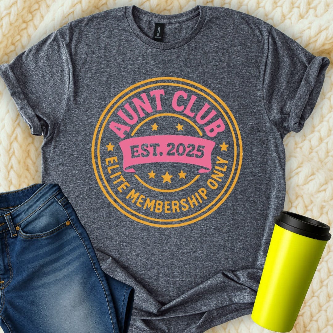 MyDesigns T-Shirt S / Dark Heather Aunt Club T-Shirt