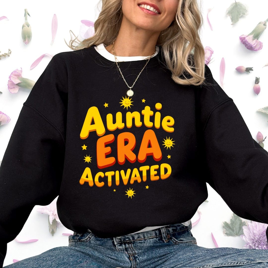 Printify Sweatshirt Aunt Era Sweatshirt