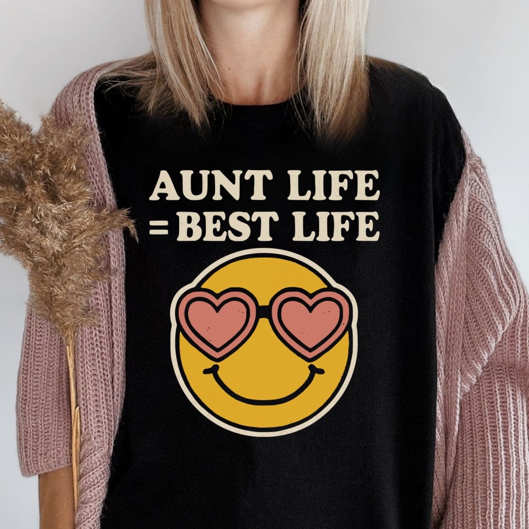 MyDesigns T-Shirt Aunt Life Is Best Life T-Shirt