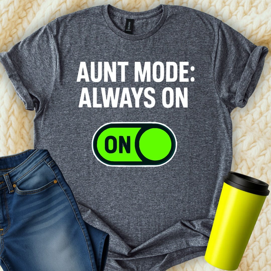 MyDesigns T-Shirt S / Dark Heather Aunt Mode T-Shirt
