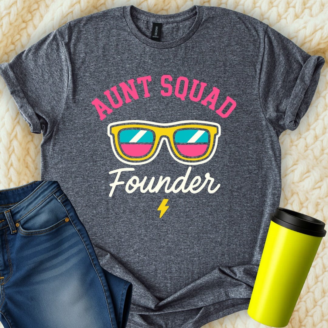 MyDesigns T-Shirt S / Dark Heather Aunt Squad T-Shirt
