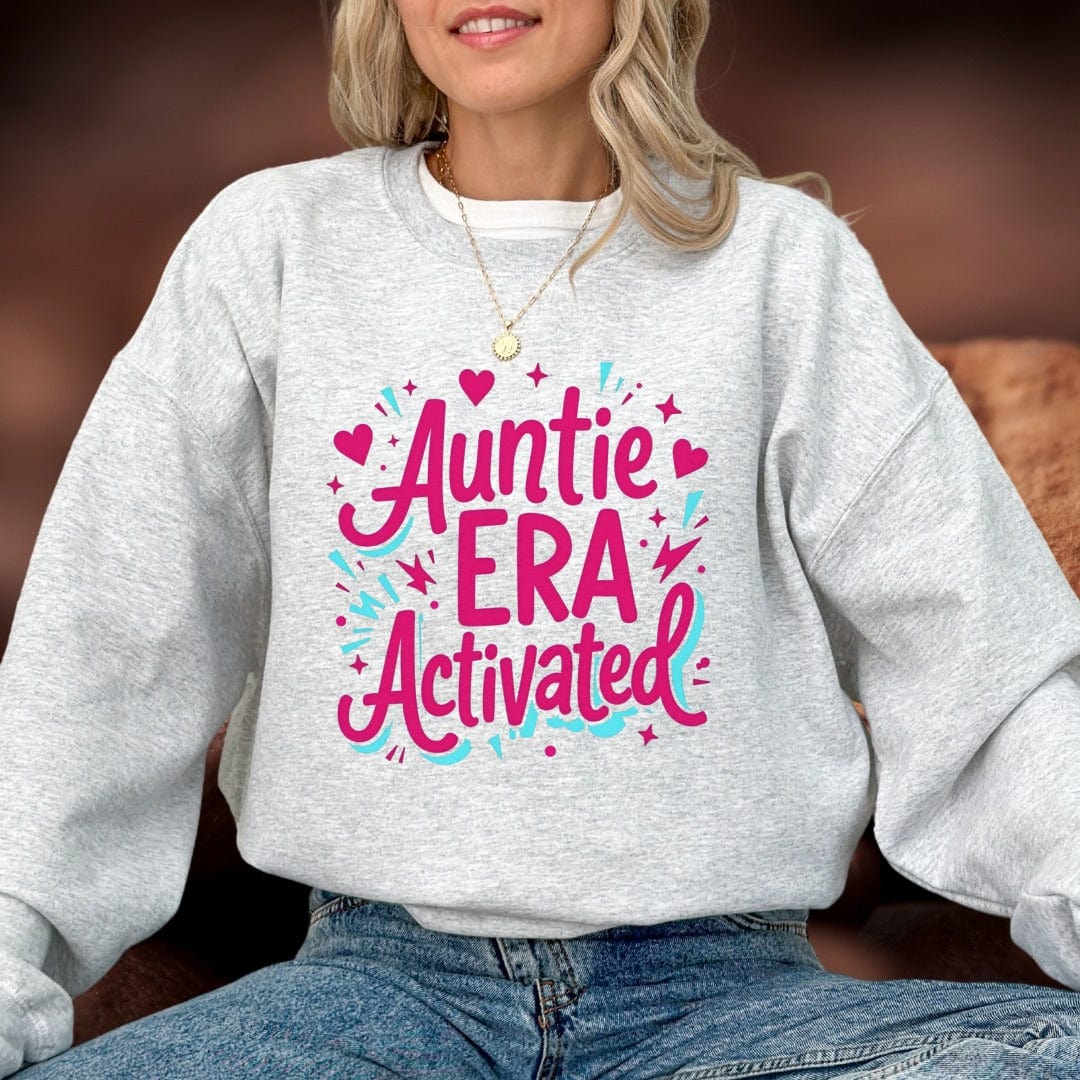 Printify Sweatshirt Auntie Era Sweatshirt