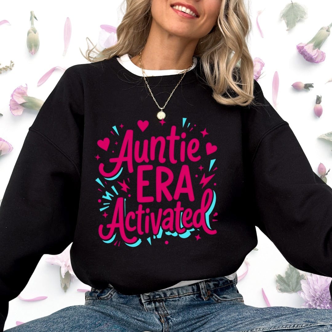 Printify Sweatshirt Auntie Era Sweatshirt