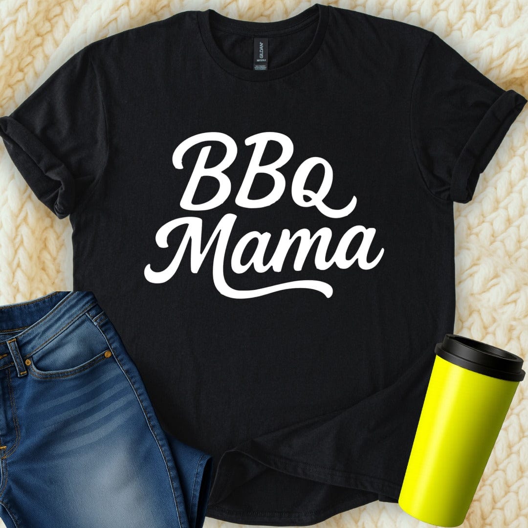 MyDesigns T-Shirt S / Black BBQ Mama T-Shirt