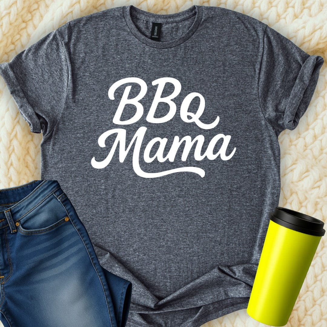 MyDesigns T-Shirt S / Dark Heather BBQ Mama T-Shirt
