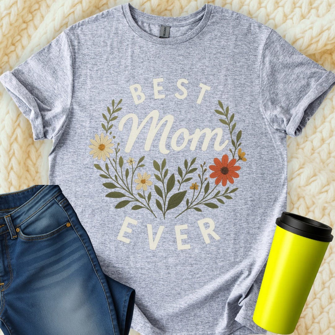 The Off Base T-Shirt S / Sport Grey Best Mom Ever T-Shirt