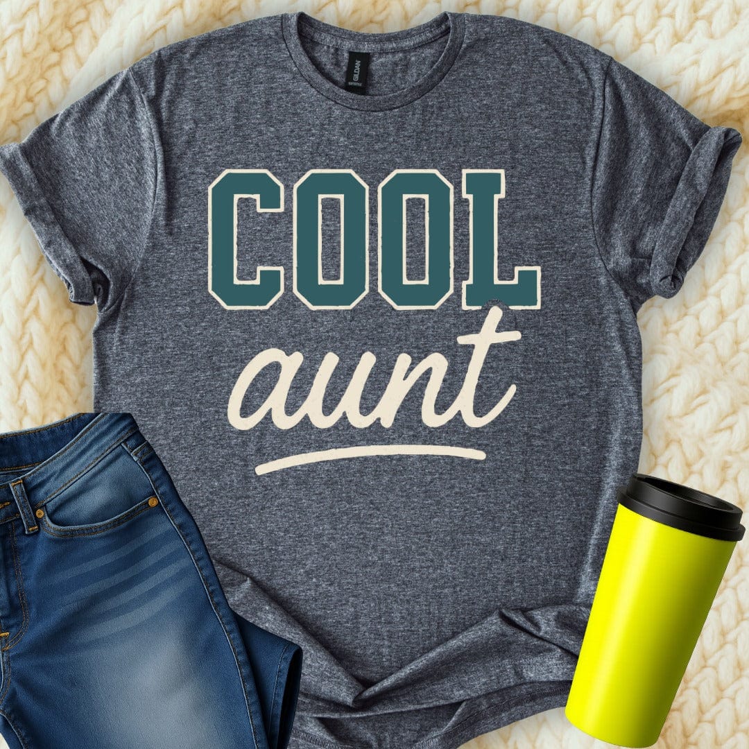 MyDesigns Physical Item Cool Aunt Awesome Design Great Gift Idea Trendy T-Shirt