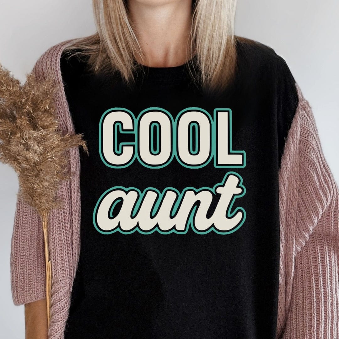 MyDesigns Physical Item Cool Aunt Graphic Design Statement Great Gift Idea T-Shirt