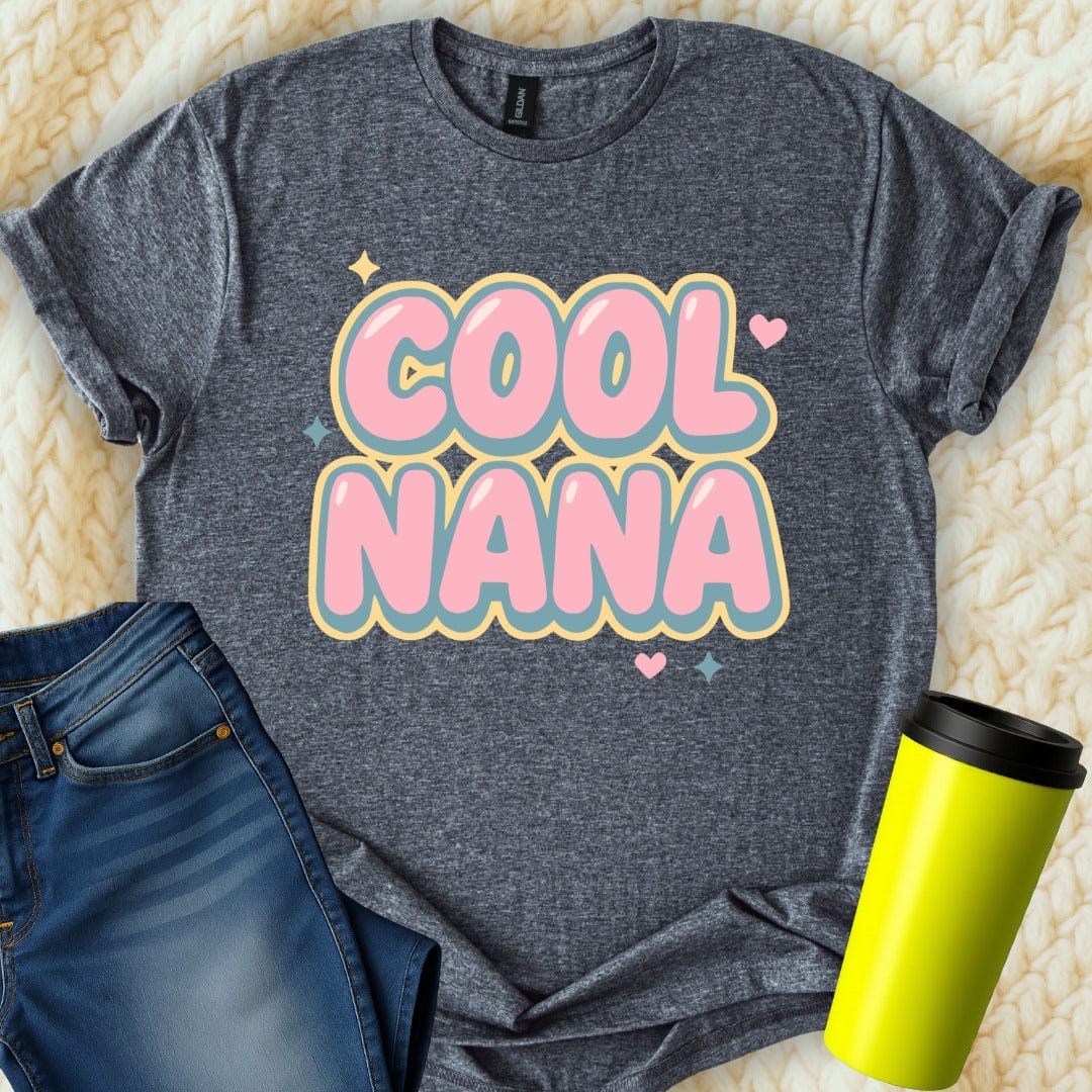MyDesigns Physical Item Cool Nana Design For Grandmothers Great Gift Idea T-Shirt