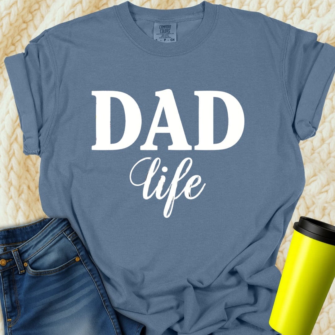 Printify T-Shirt Blue Jean / S Dad Life Tee