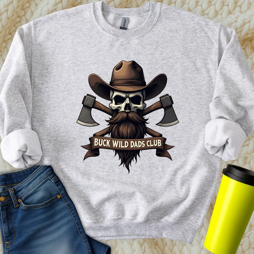 Printify Sweatshirt S / Ash Dads Club Sweatshirt