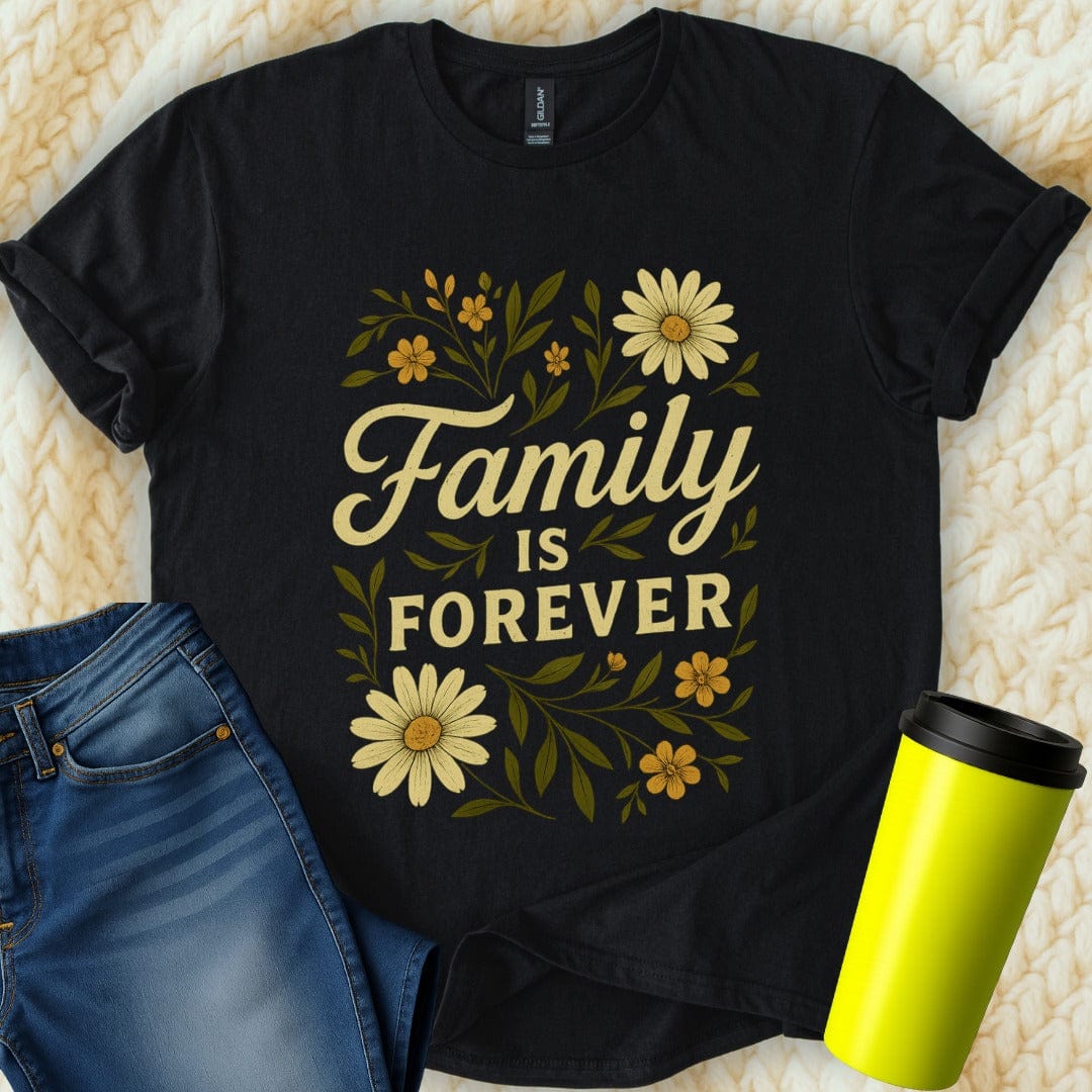 The Off Base T-Shirt S / Black Family Is Forever T-Shirt