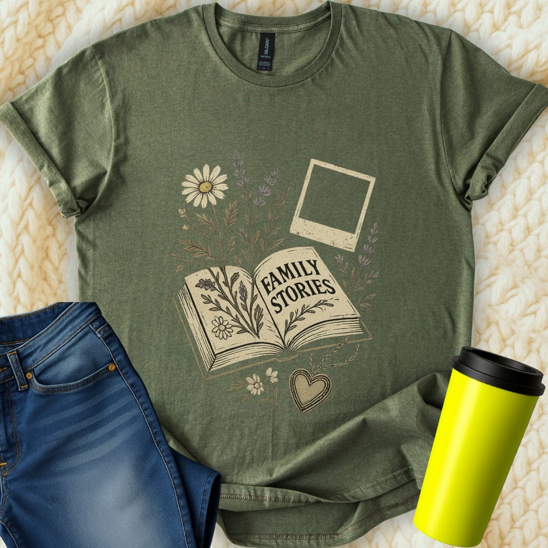 The Off Base T-Shirt S / Military Green Family Stories T-Shirt