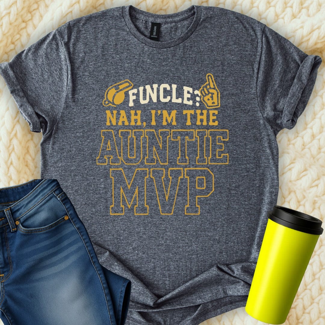 MyDesigns T-Shirt S / Dark Heather Funcle Auntie MVP T-Shirt