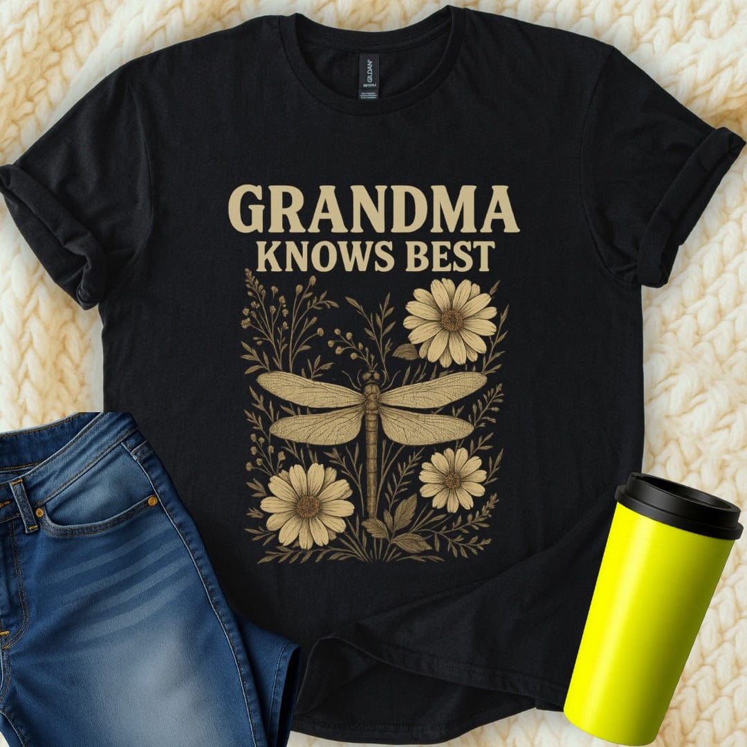 The Off Base T-Shirt S / Black Grandma Knows Best T-Shirt