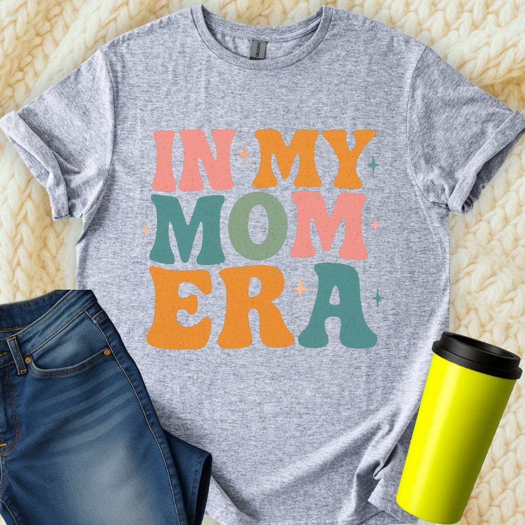 Printify T-Shirt Sport Grey / S In My Mom Era T-Shirt