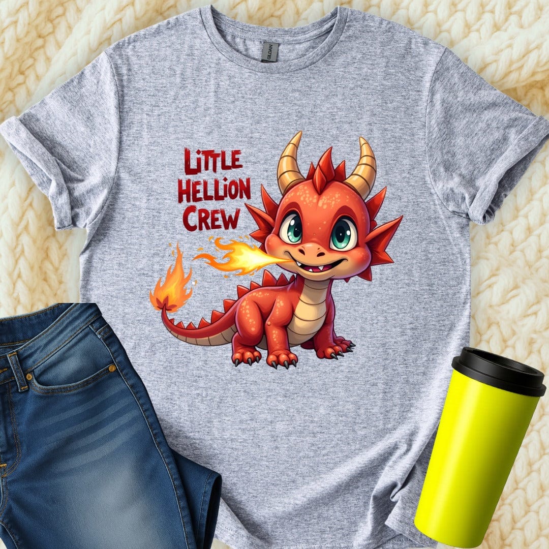 Printify T-Shirt Sport Grey / S Little Hellion Crew T-Shirt