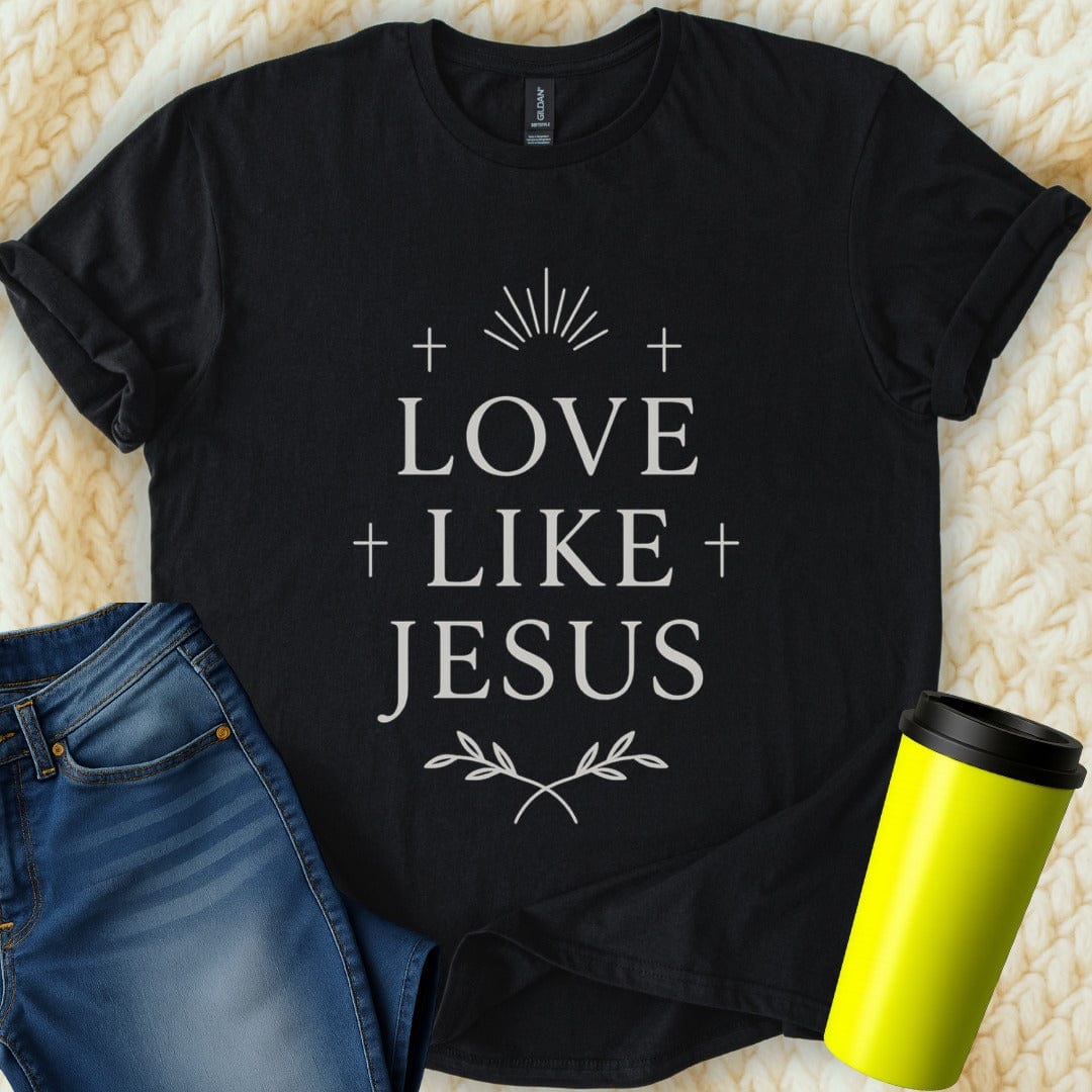 The Off Base T-Shirt S / Black Love Like Jesus T-Shirt