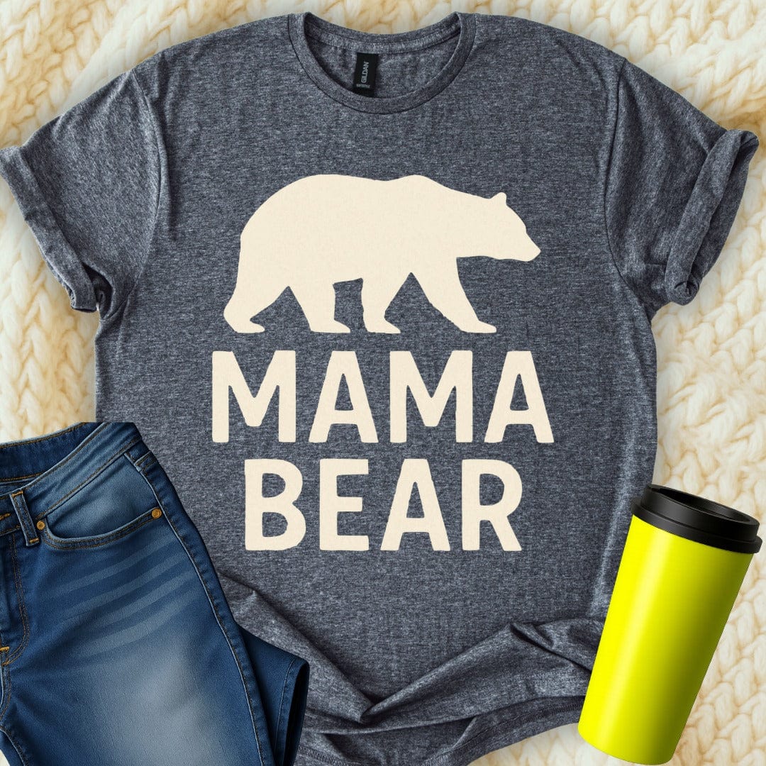 MyDesigns T-Shirt S / Dark Heather Mama Bear T-Shirt