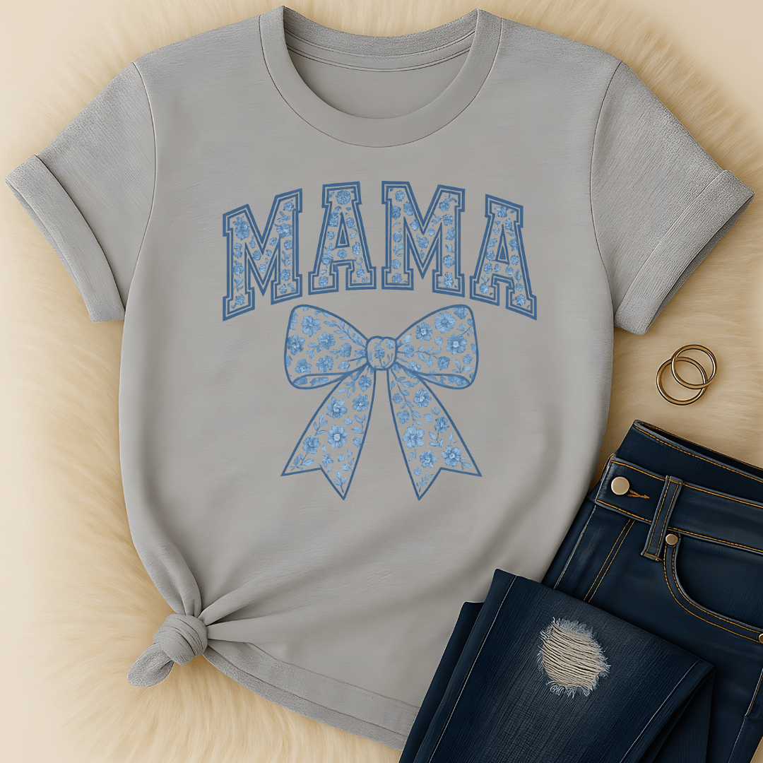 Printify T-Shirt Mama Bow T-Shirt