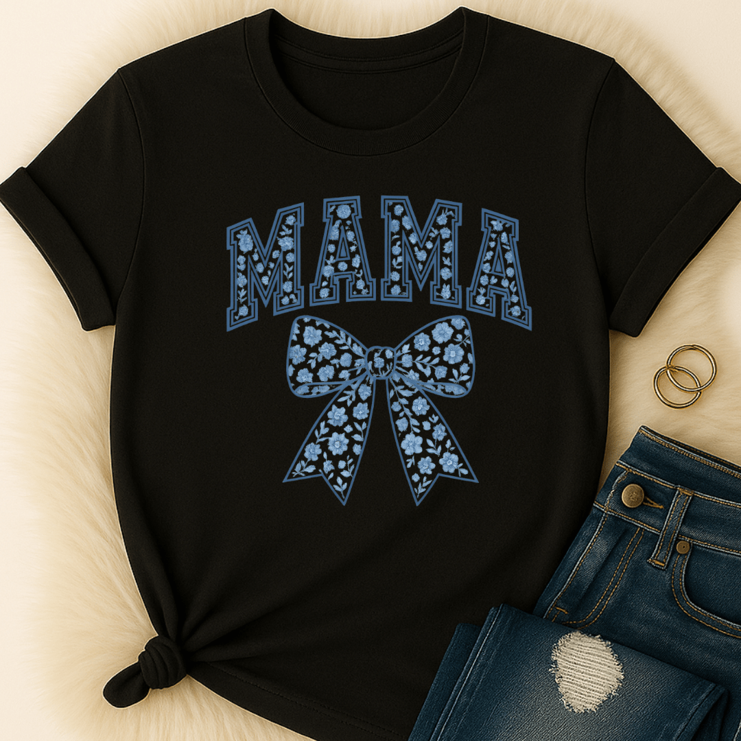 Printify T-Shirt Mama Bow T-Shirt