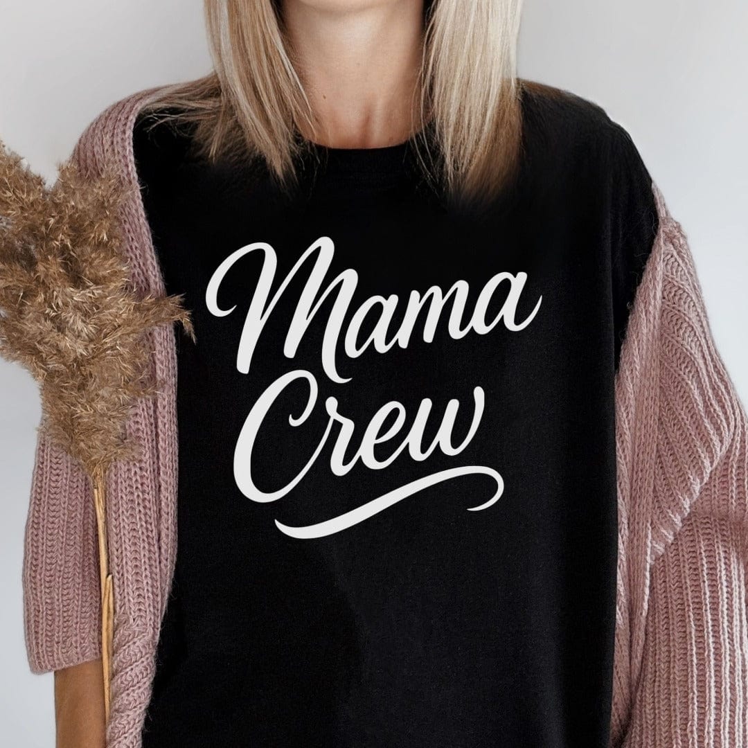 MyDesigns T-Shirt Mama Crew Design Family Togetherness Fun Time T-Shirt