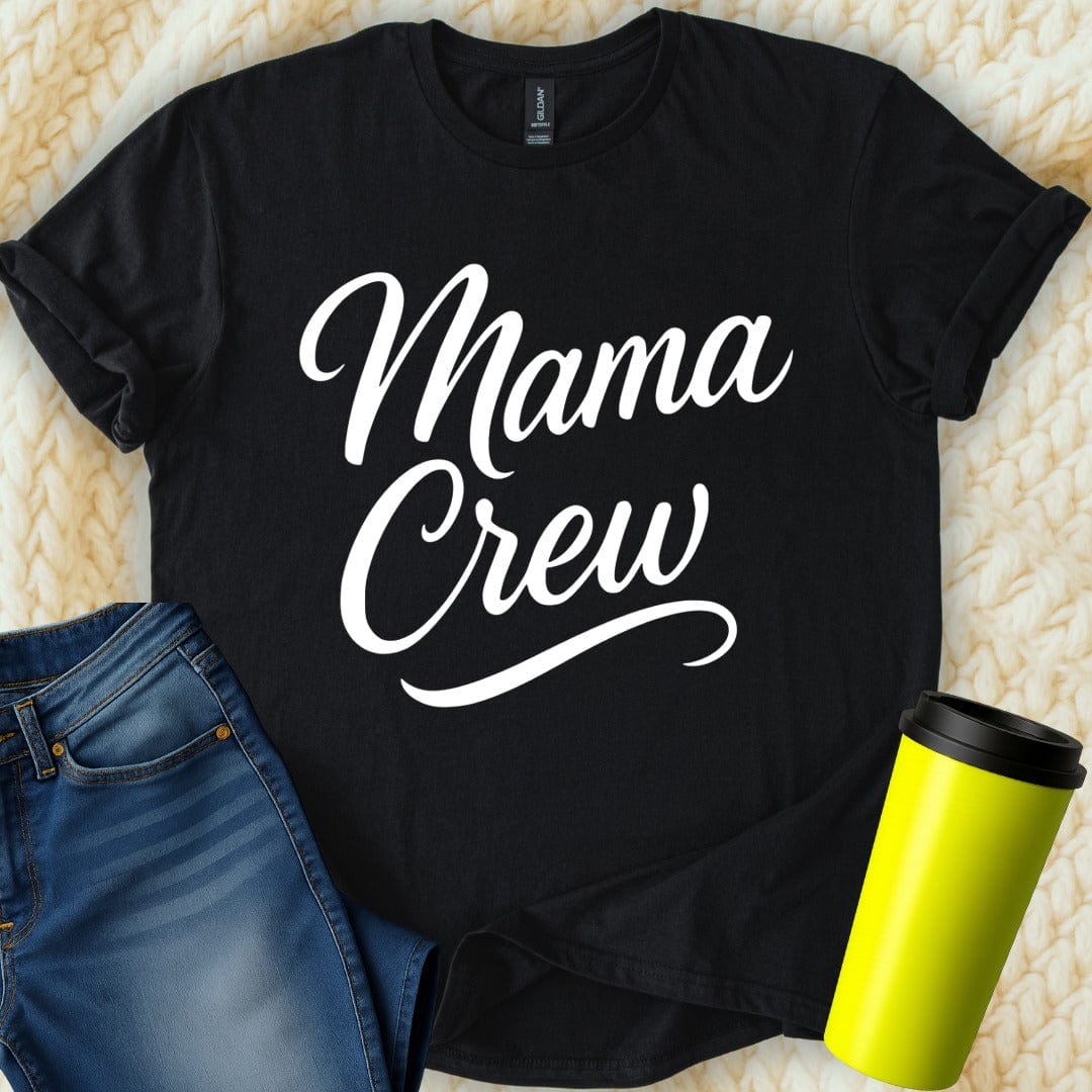 MyDesigns T-Shirt Mama Crew Design Family Togetherness Fun Time T-Shirt
