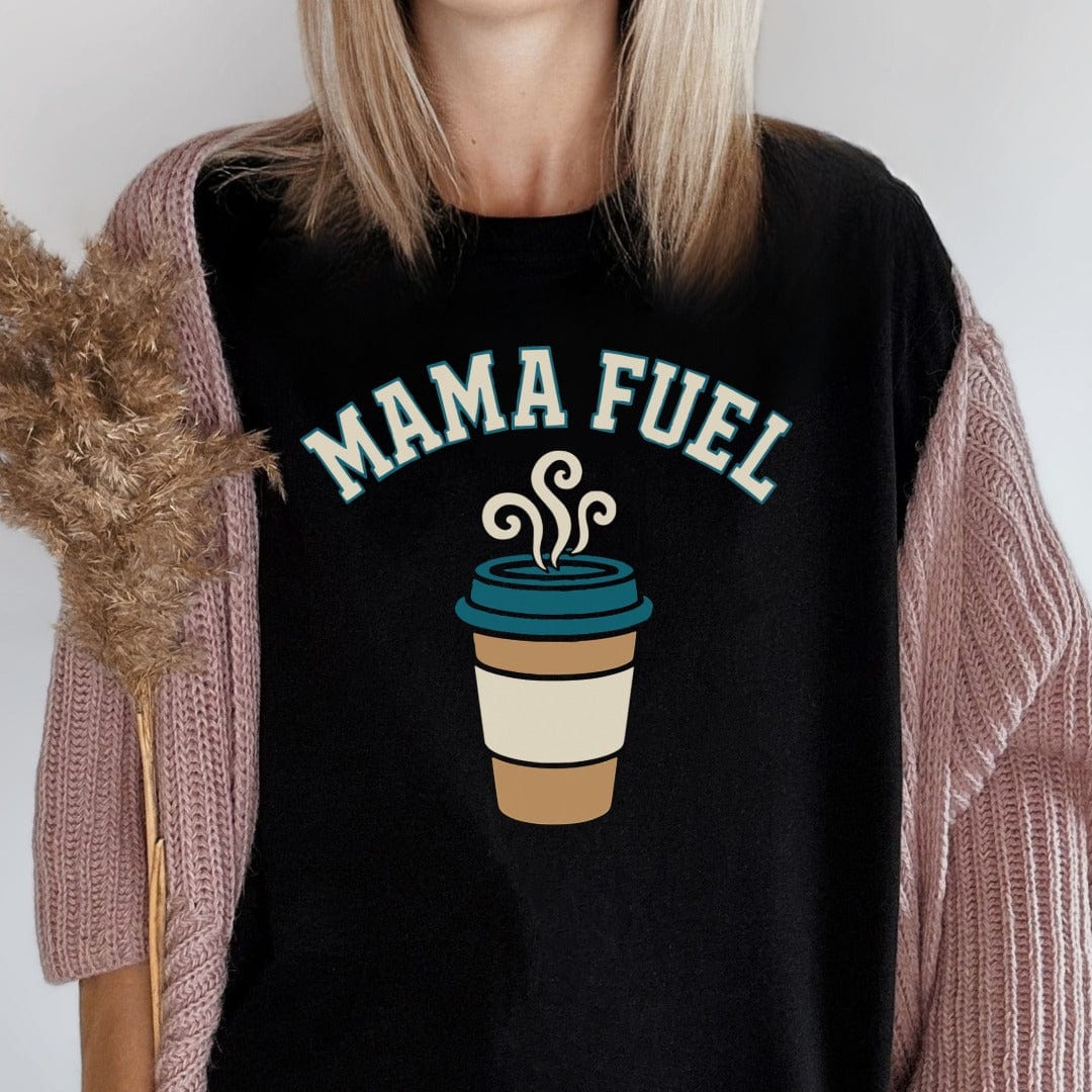 MyDesigns T-Shirt Mama Fuel Coffee T-Shirt