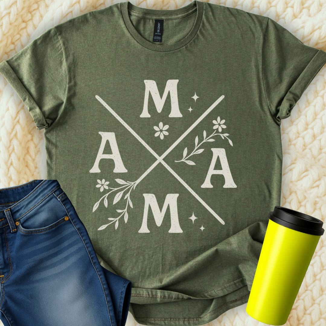 The Off Base T-Shirt Mama Graphic T-Shirt