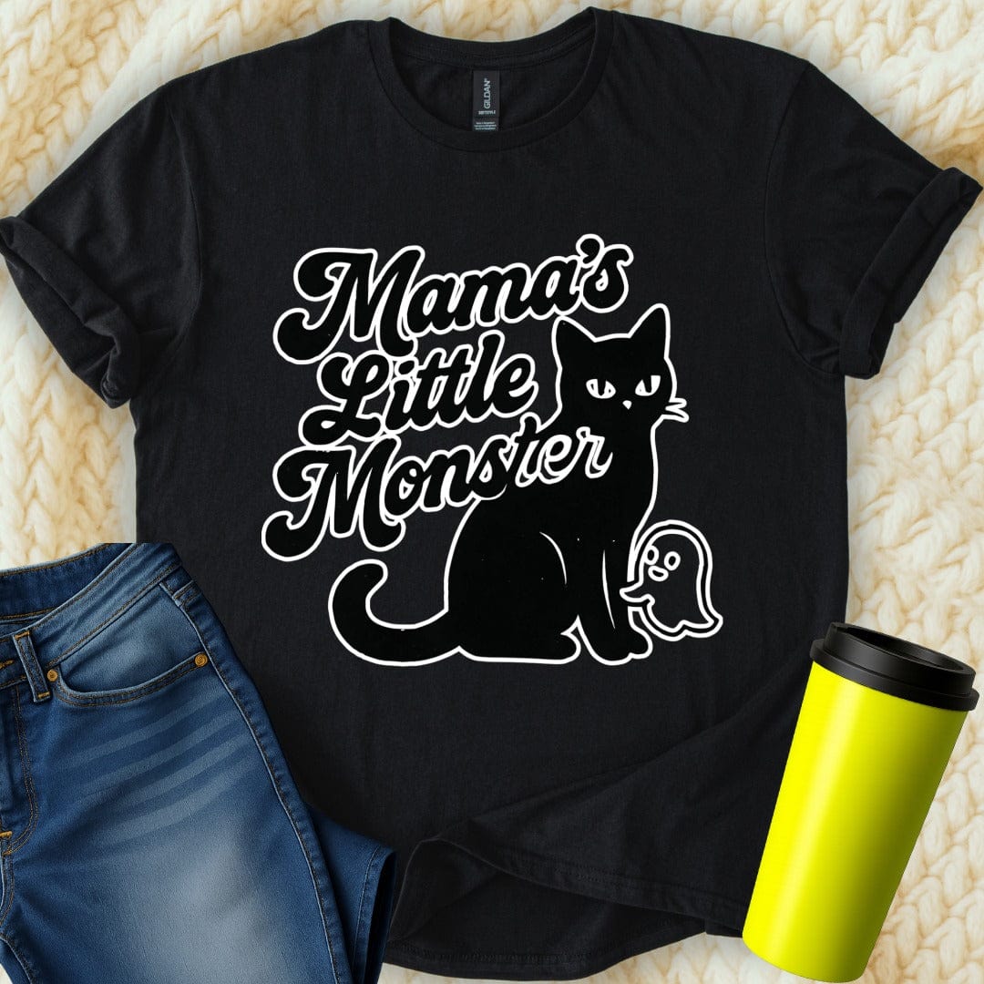 MyDesigns T-Shirt S / Black Mama's Little Monster T-Shirt