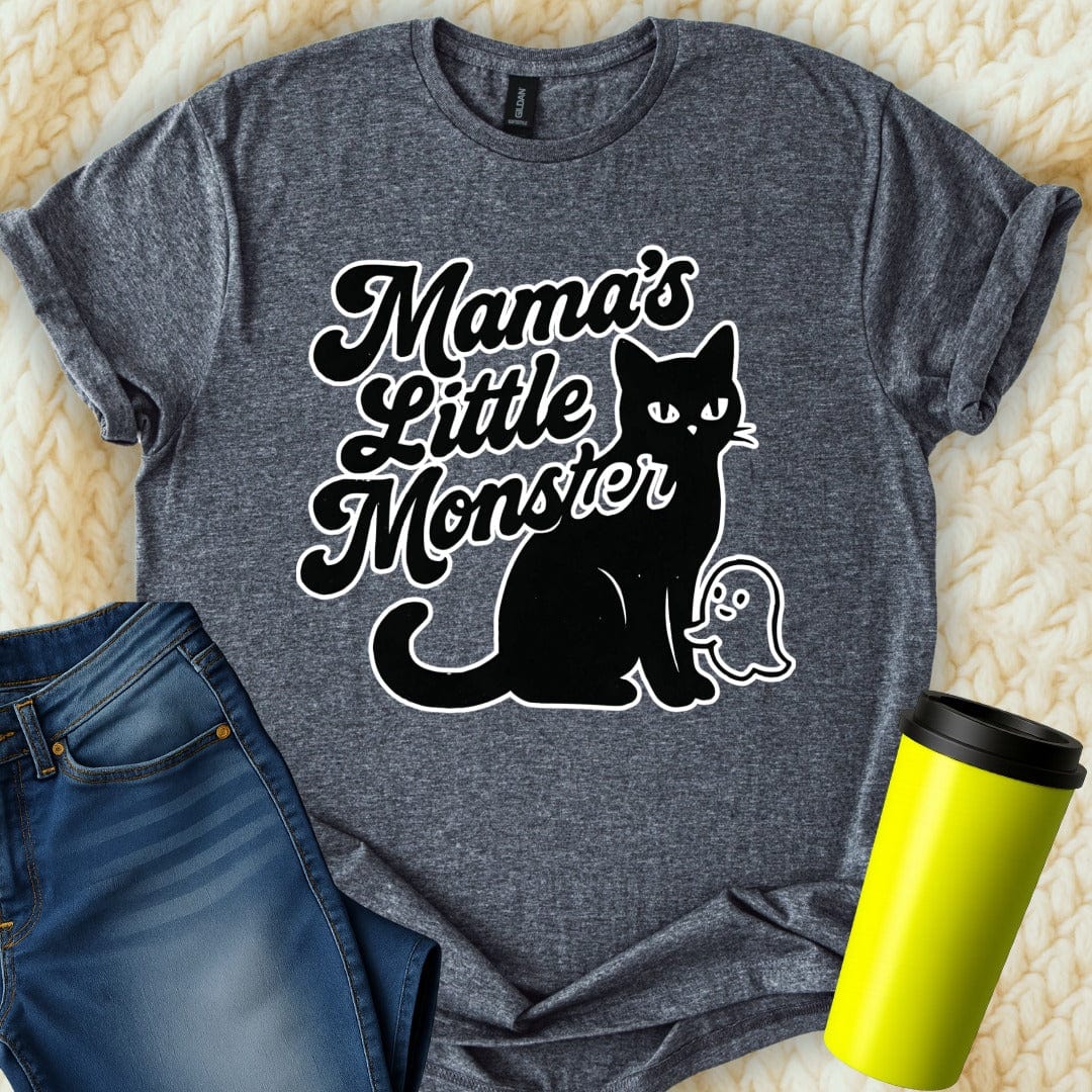 MyDesigns T-Shirt S / Dark Heather Mama's Little Monster T-Shirt