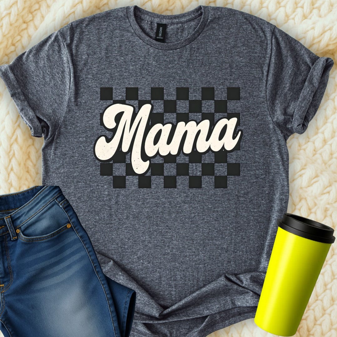 Printify T-Shirt Dark Heather / S Mama T-Shirt