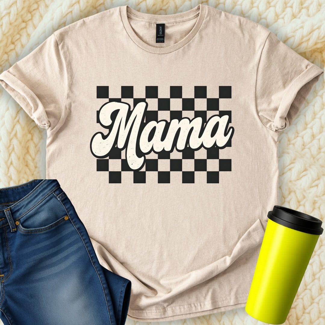 Printify T-Shirt Sand / S Mama T-Shirt