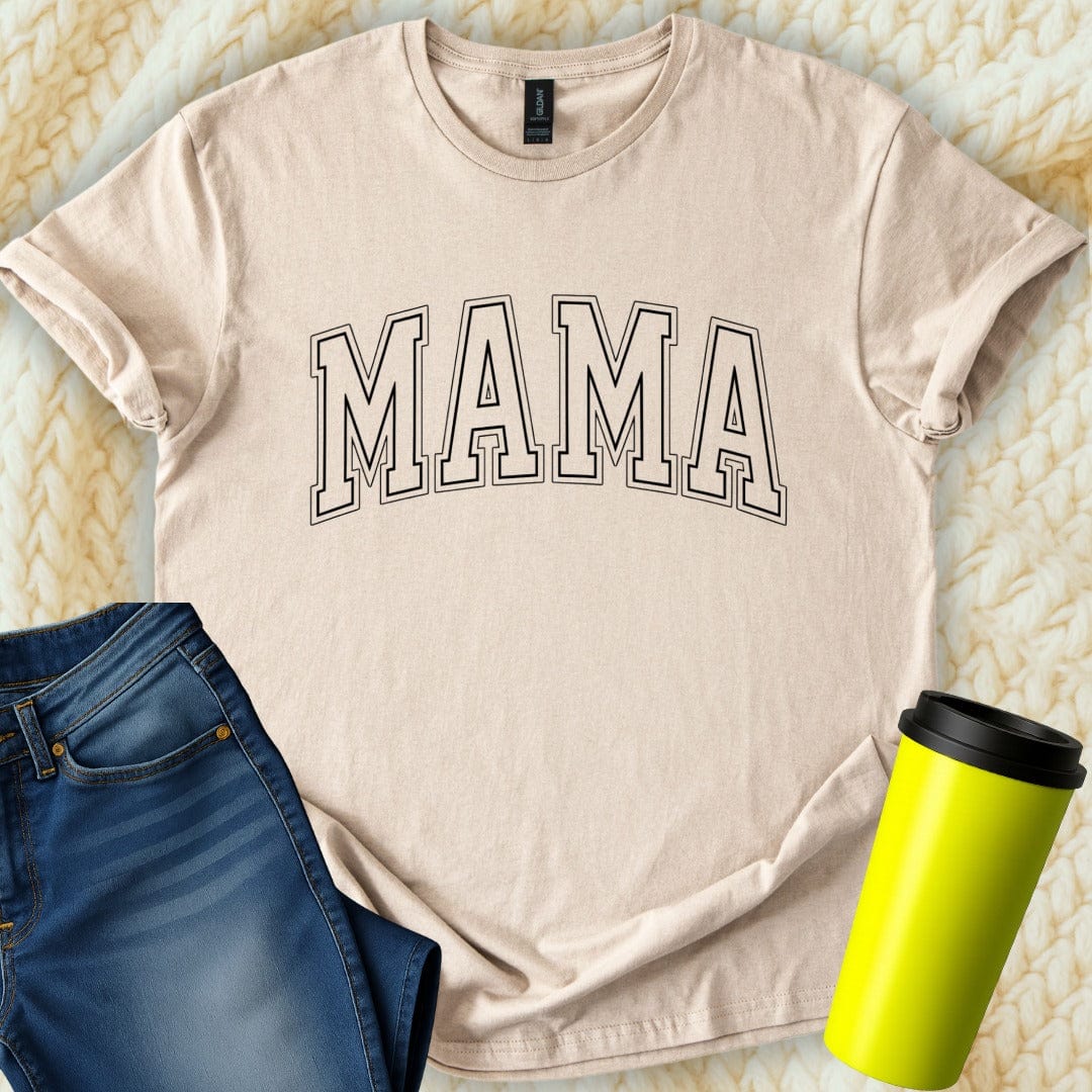 Printify T-Shirt Sand / S Mama T-Shirt