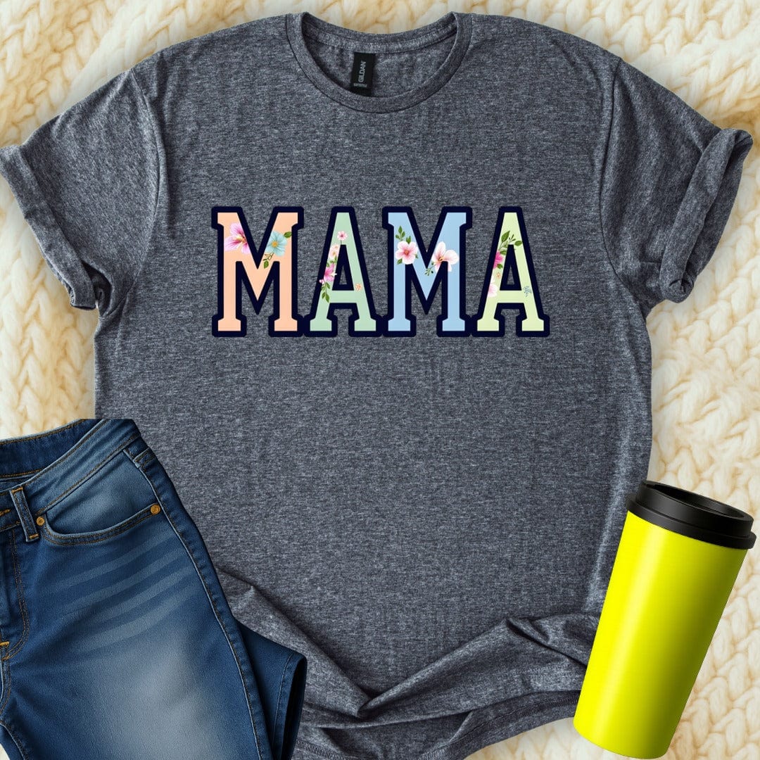 Printify T-Shirt Dark Heather / S Mama T-Shirt