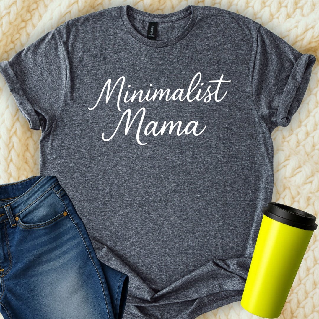 MyDesigns T-Shirt S / Dark Heather Minimalist Mama T-Shirt