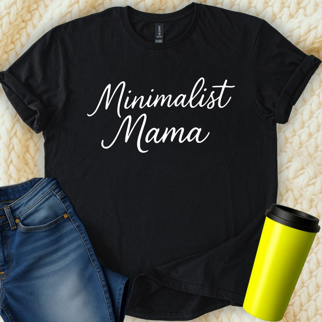 MyDesigns T-Shirt S / Black Minimalist Mama T-Shirt