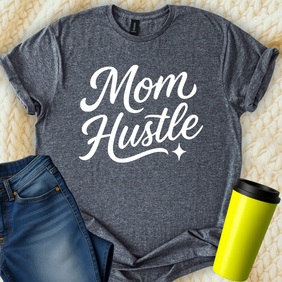 MyDesigns T-Shirt Mom Hustle Graphic Design Novelty T-Shirt