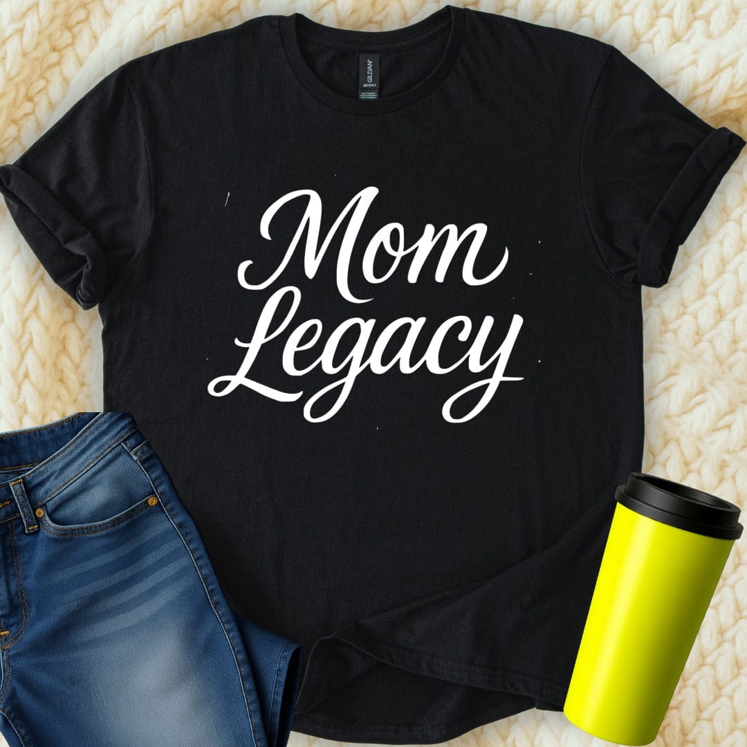 MyDesigns T-Shirt Mom Legacy Lettering Graphic Style Mother's Day T-Shirt