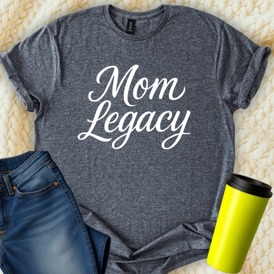 MyDesigns T-Shirt Mom Legacy Lettering Graphic Style Mother's Day T-Shirt