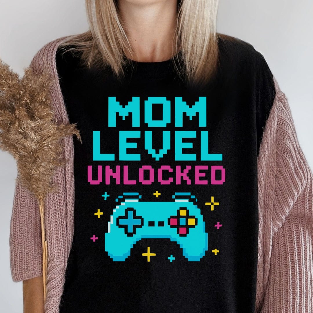 MyDesigns T-Shirt Mom Level Unlocked T-Shirt