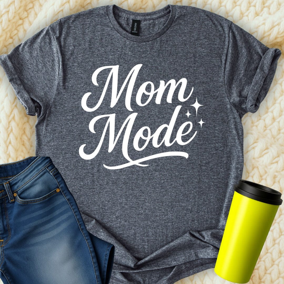 MyDesigns T-Shirt Mom Mode With Stars Graphic Design Trendy Motherhood T-Shirt