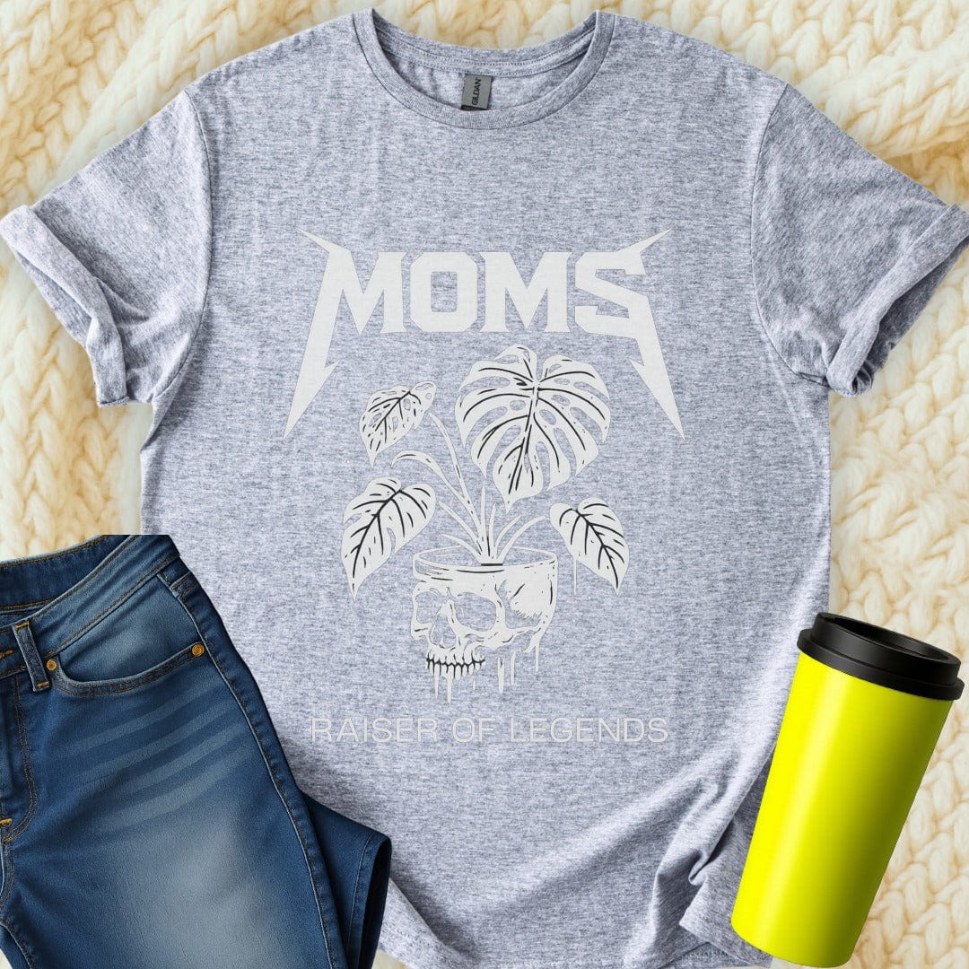The Off Base T-Shirt S / Sport Grey Moms Raiser Of Legends T-Shirt