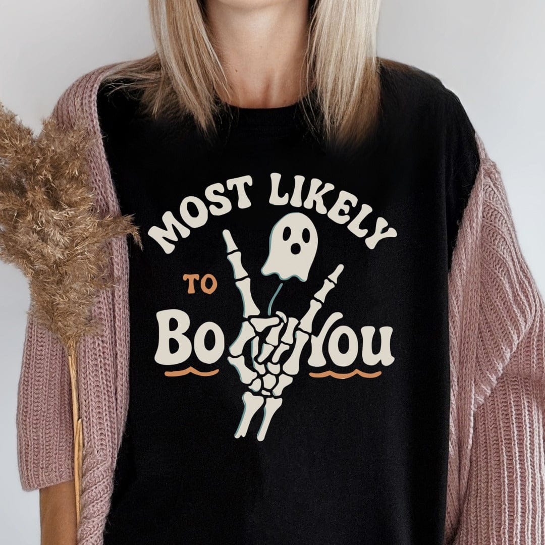 MyDesigns T-Shirt Most Likely To Boo You T-Shirt