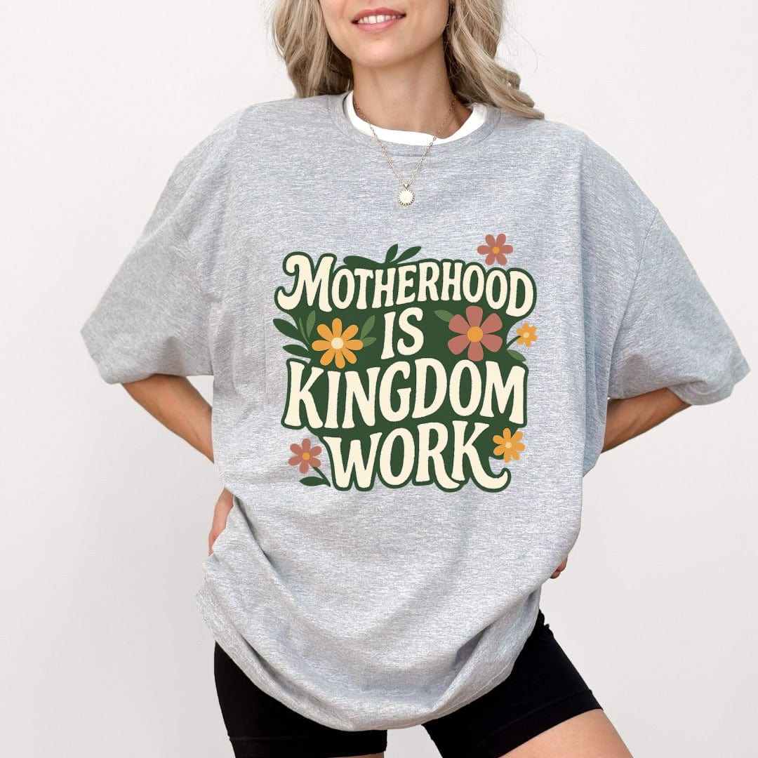 Printify T-Shirt Motherhood is Kingdom T-Shirt