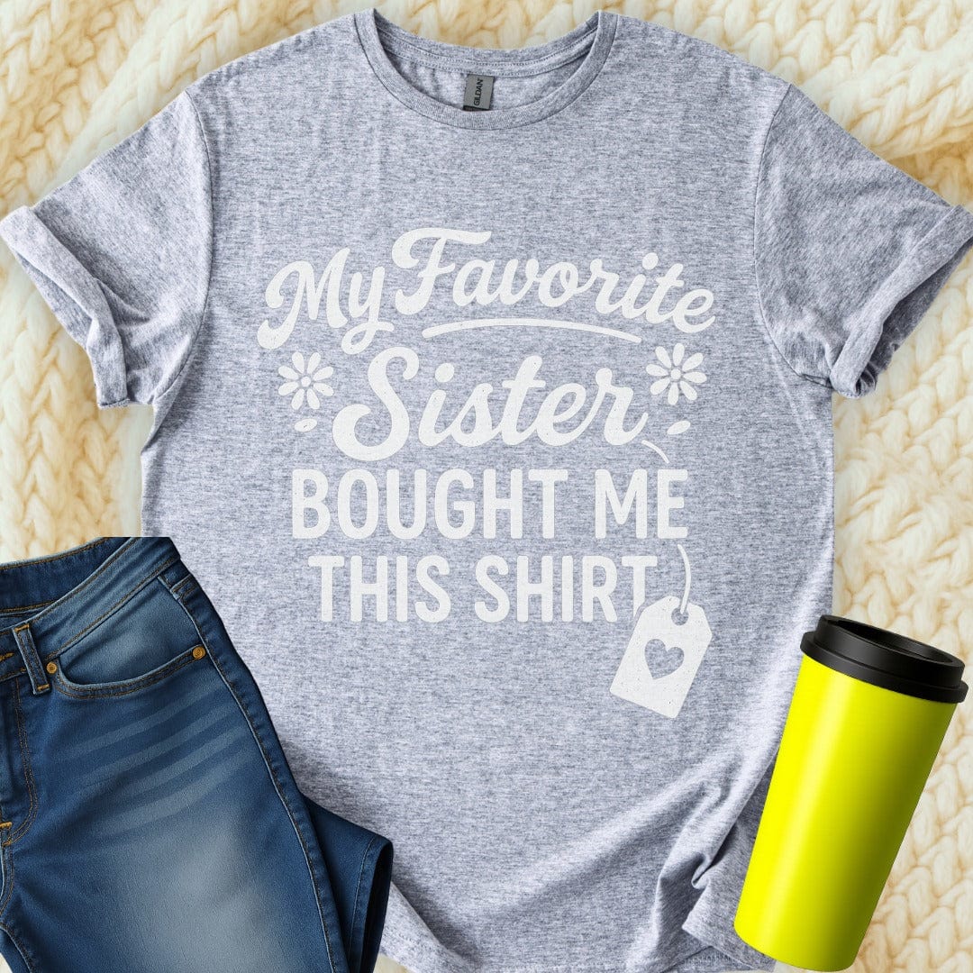 The Off Base T-Shirt S / Sport Grey My Favorite Sister T-Shirt