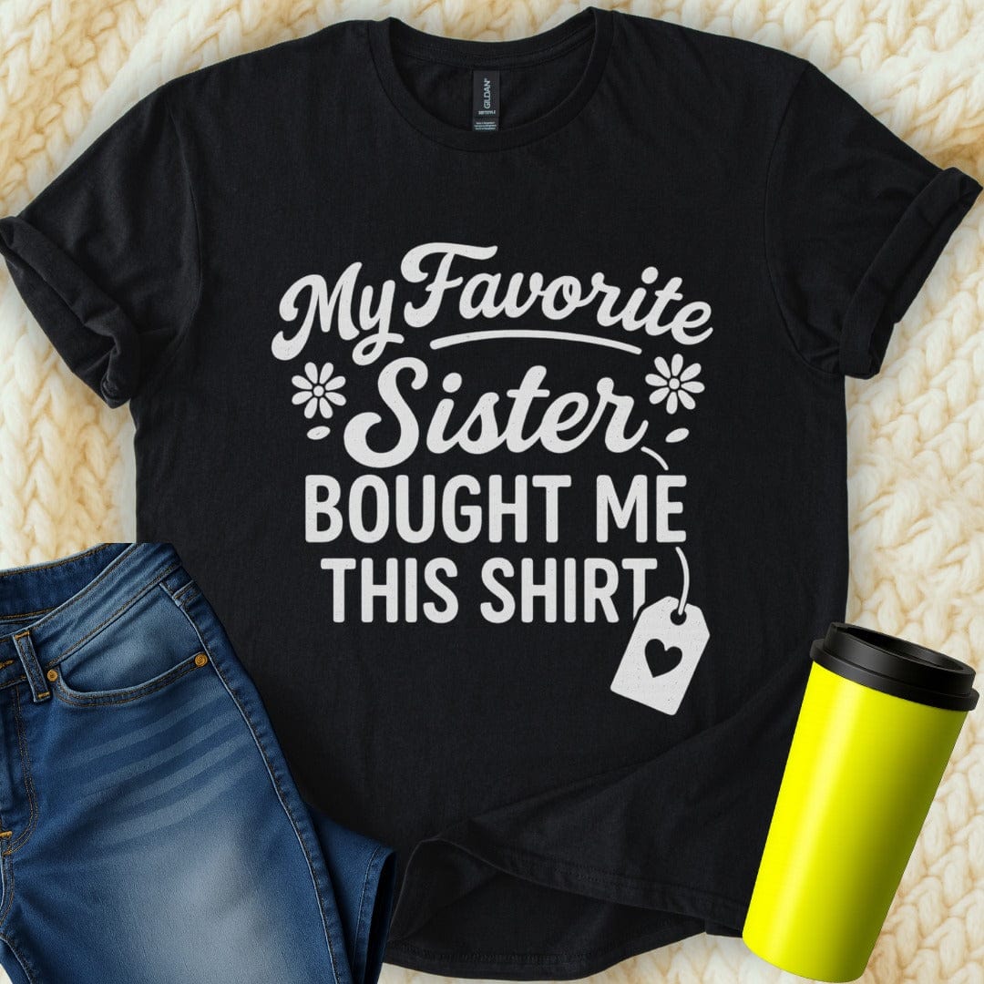 The Off Base T-Shirt S / Black My Favorite Sister T-Shirt