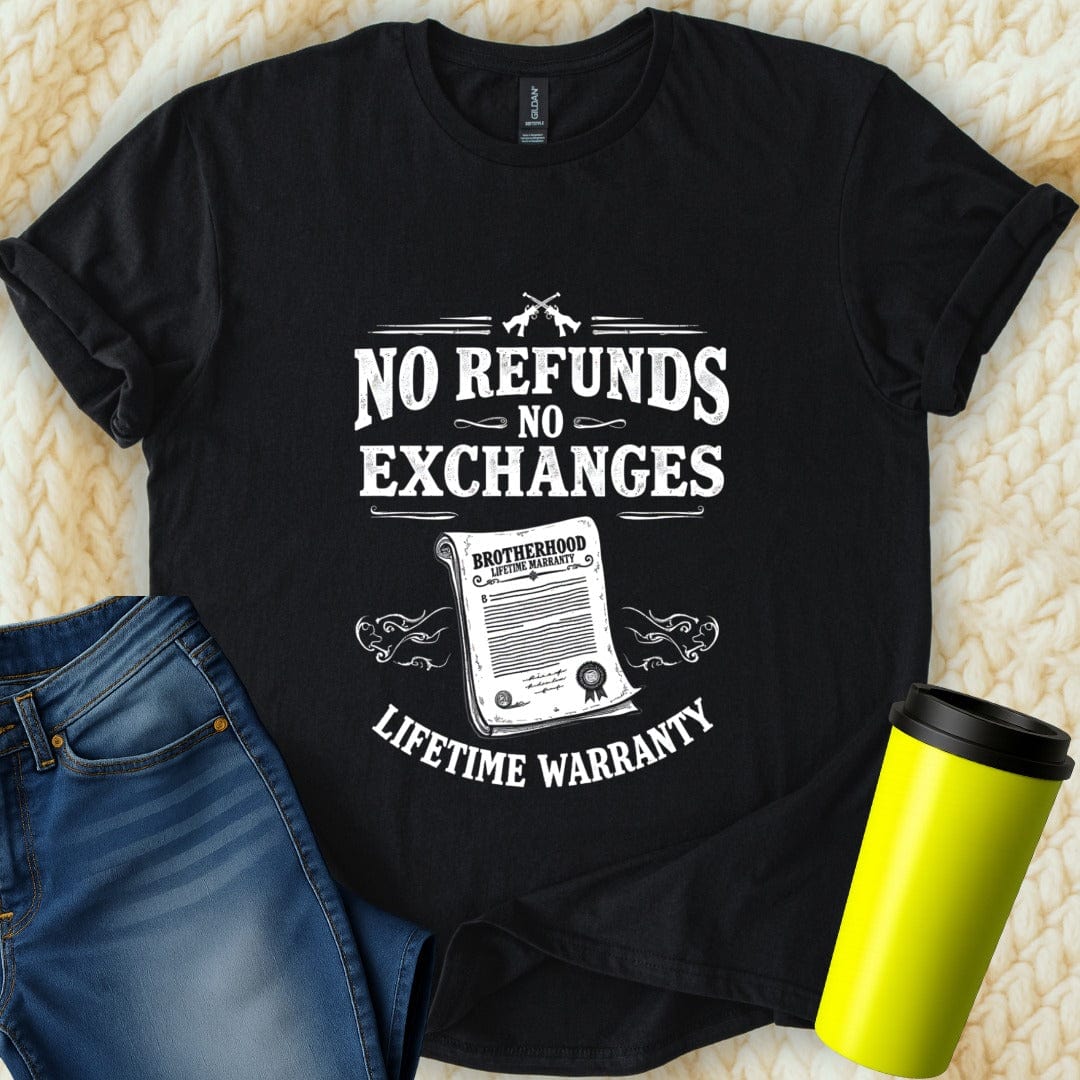 Printify T-Shirt Black / S No Refunds T-Shirt