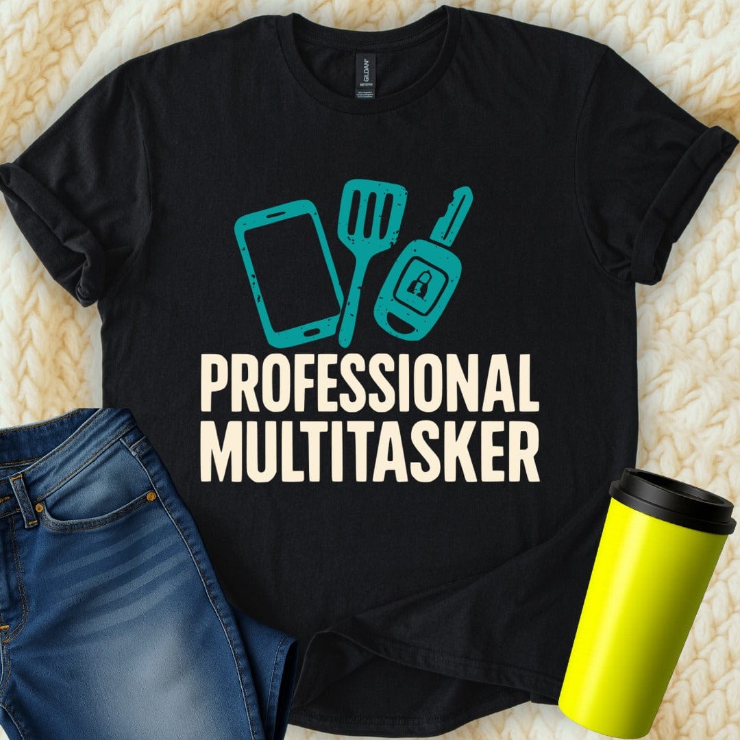 MyDesigns T-Shirt Professional Multitasker Funny Gift Graphic Cool T-Shirt